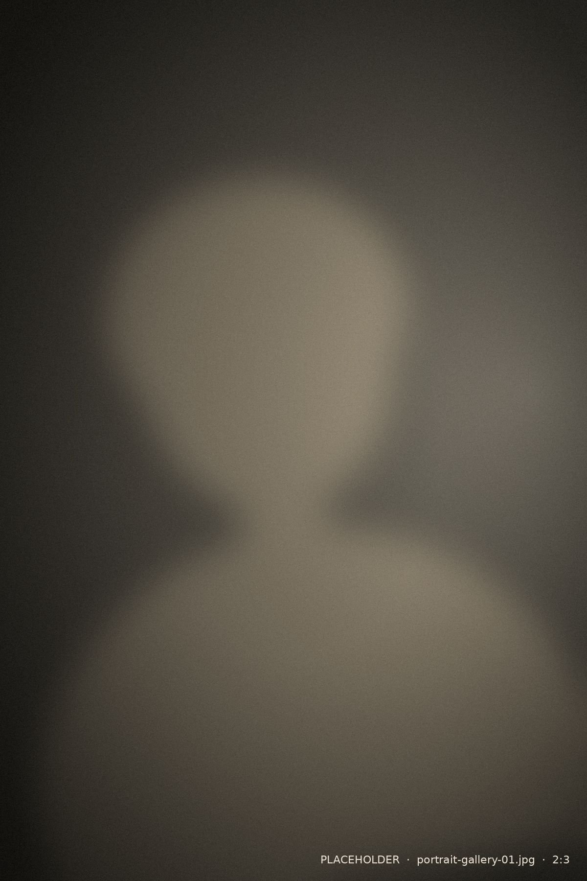 Portrait of a girl with a gentle expression